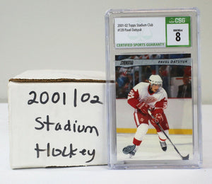 2001 Stadium Club Hockey Complete Set w/ Pavel Datsyuk CSG 8 RC