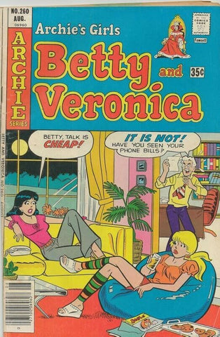 Archie's Girls Betty and Veronica #260 ORIGINAL Vintage 1977 Archie Comics GGA