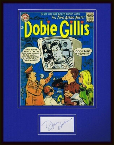 Dwayne Hickman Signed Framed 11x14 Photo Display JSA Dobie Gillis 