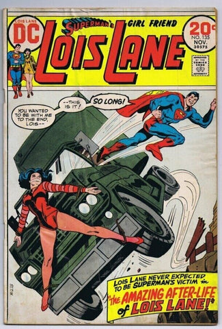 Superman's Girlfriend Lois Lane #135 ORIGINAL Vintage 1973 2nd Darkseid