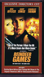 Reindeer Games (2000) VINTAGE VHS Cassette 