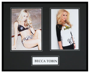 Becca Tobin Signed Framed 16x20 Photo Set AW Glee Kitty Wilde