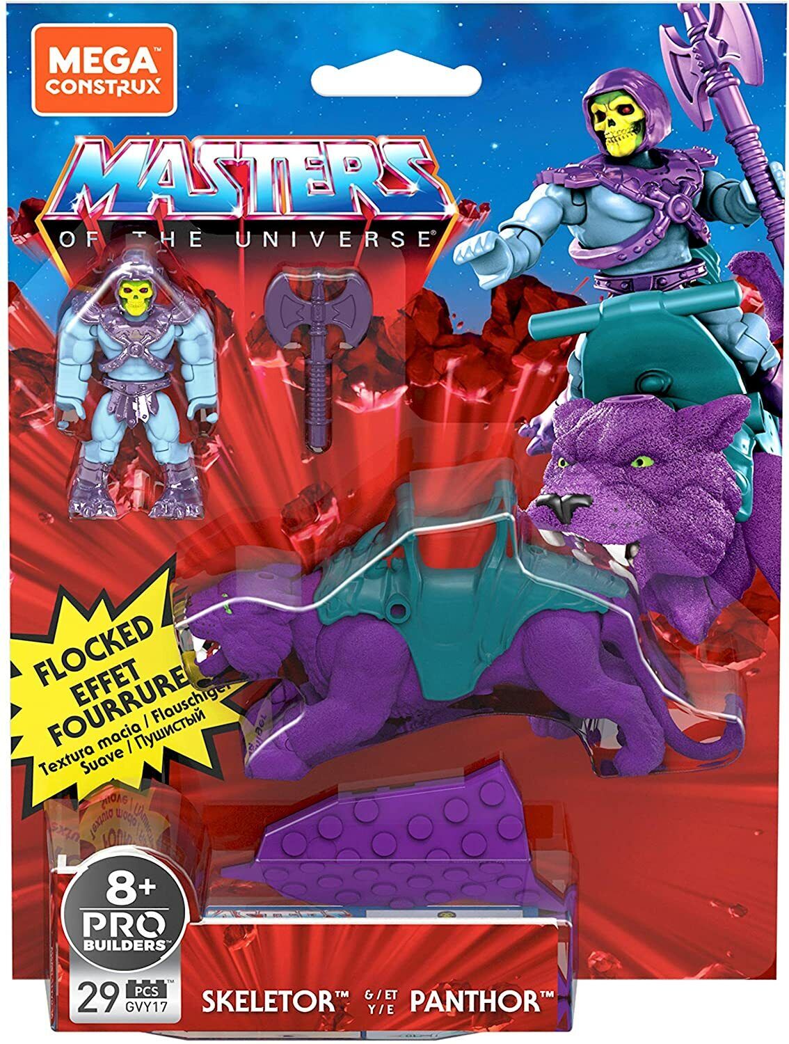 NEW SEALED Mega Construx Masters of The Universe Skeletor️ and Panthor️ Set