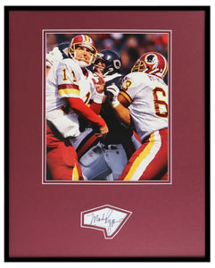 Mark Rypien Signed Framed 16x20 Photo Set Washington WSU