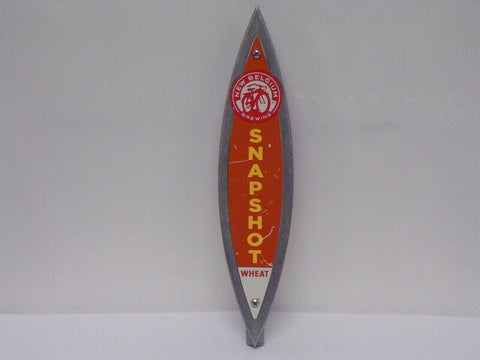 ORIGINAL Vintage New Belgium Snapshot Wheat Beer Keg Tap Handle