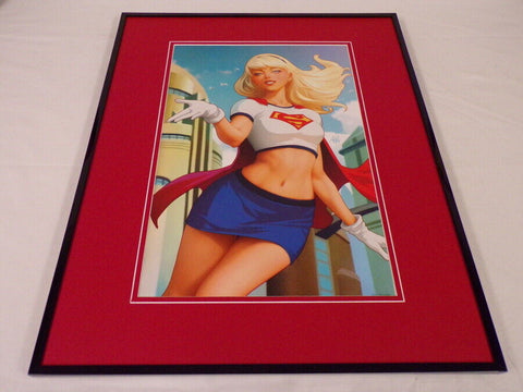 Supergirl Framed 16x20 Poster Display DC Comics Artgerm