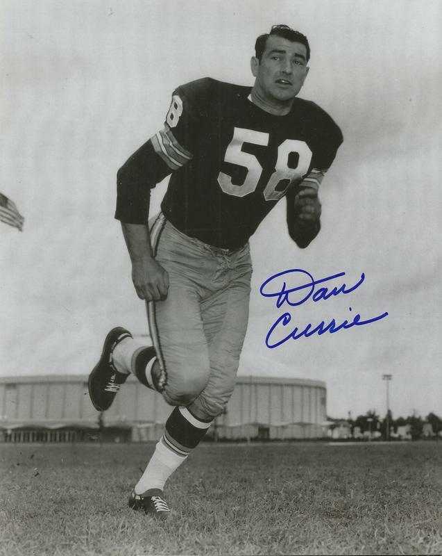 Dan Currie Signed 8x10 Photo Packers