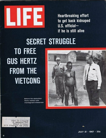 ORIGINAL Vintage Life Magazine July 21 1967 Gus Hertz