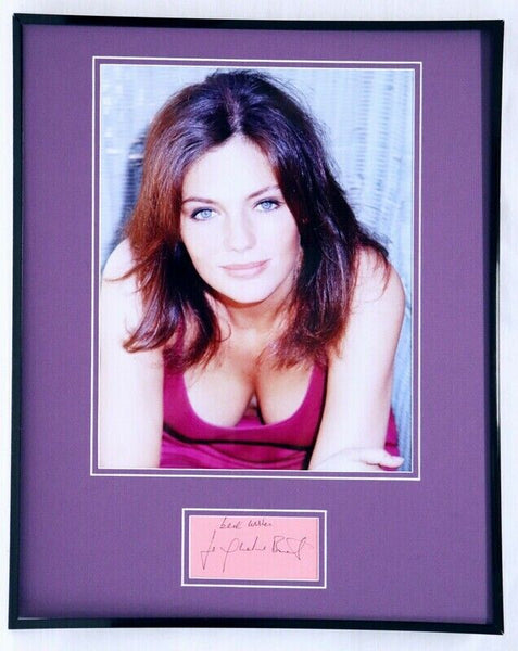 Jacqueline Bisset Signed Framed 16x20 Photo Display 