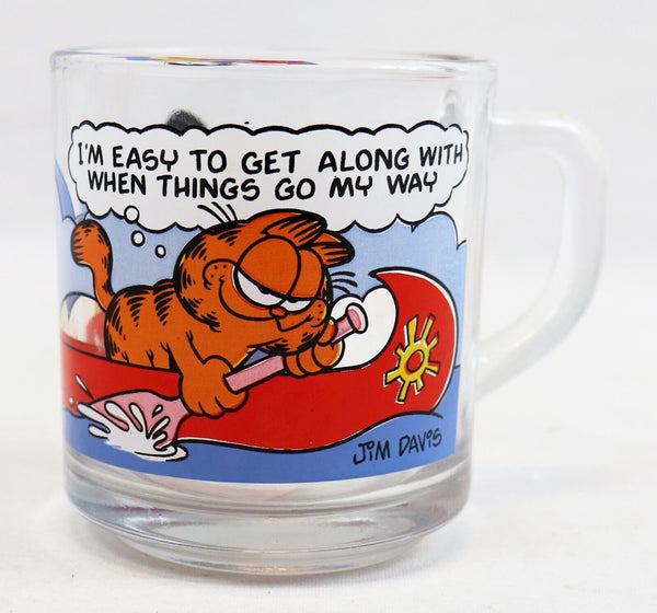 VINTAGE 1978 McDonald's Garfield & Odie Easy to Get Along With Coffee Mug