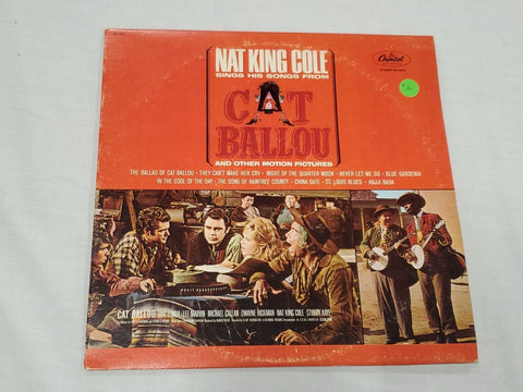 VINTAGE Cat Ballou Nat King Cole Soundtrack Vinyl LP Record Album