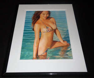 Chrissy Teigen Bikini Framed 11x14 Photo Display 