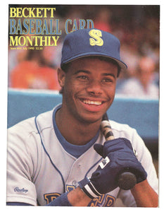 Beckett Baseball Card Magazine #64 VINTAGE 1990 Ken Griffey Jr Mariners