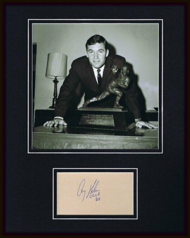 Gary Beban Signed Framed 11x14 Photo Poster Display UCLA