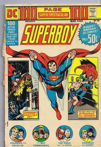 DC 100 Page Super Spectacular #15 Superboy ORIGINAL Vintage 1973 DC Comics 