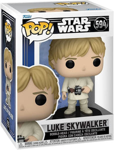 NEW SEALED Funko Pop Figure Star Wars Luke Skywalker 594 Mark Hamill