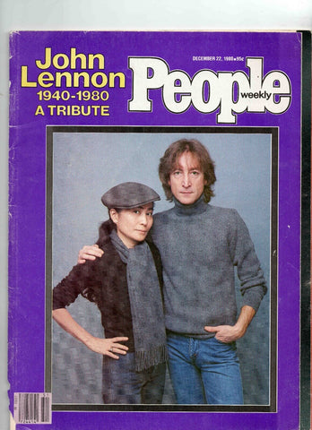 VINTAGE Dec 22 1980 People Magazine John Lennon Memorial Beatles