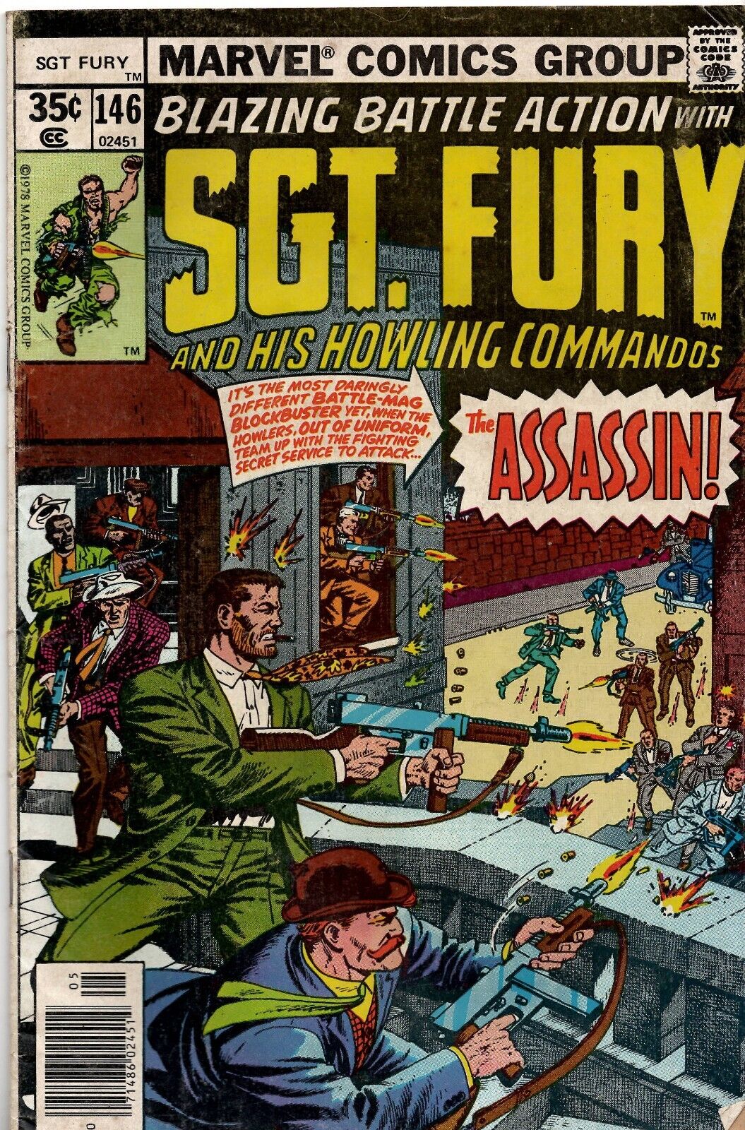 Sgt. Fury #146 VINTAGE 1978 Marvel Comics