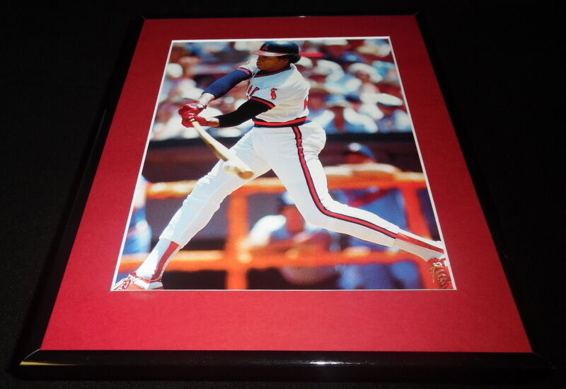 Rod Carew Framed 11x14 Photo Display California Angels