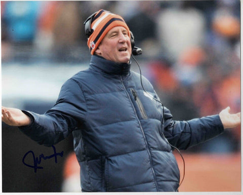 John Fox Signed 8x10 Photo Broncos