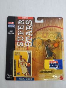 VINTAGE SEALED 2000 Mattel Superstars Team USA Steve Smith Action Figure