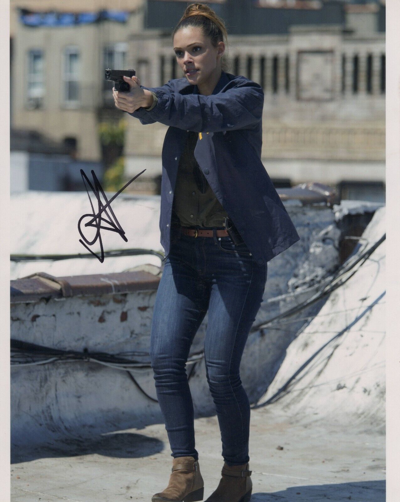 Annabelle Acosta Signed 8x10 Photo AW Quantico Ballers