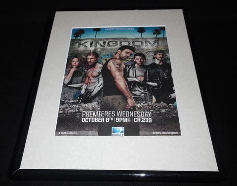 Kingdom 2014 DirecTV 11x14 Framed ORIGINAL Advertisement Nick Jonas