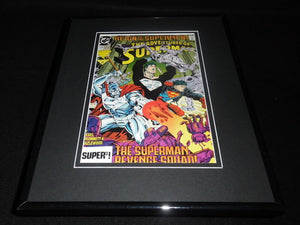 Adventures of Superman #504 1993 Framed 11x14 ORIGINAL Comic Book Cover 