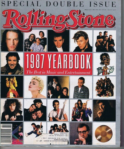 VINTAGE Dec 17 1987 Rolling Stone Magazine #515/516 Yearbook Madonna Pee Wee