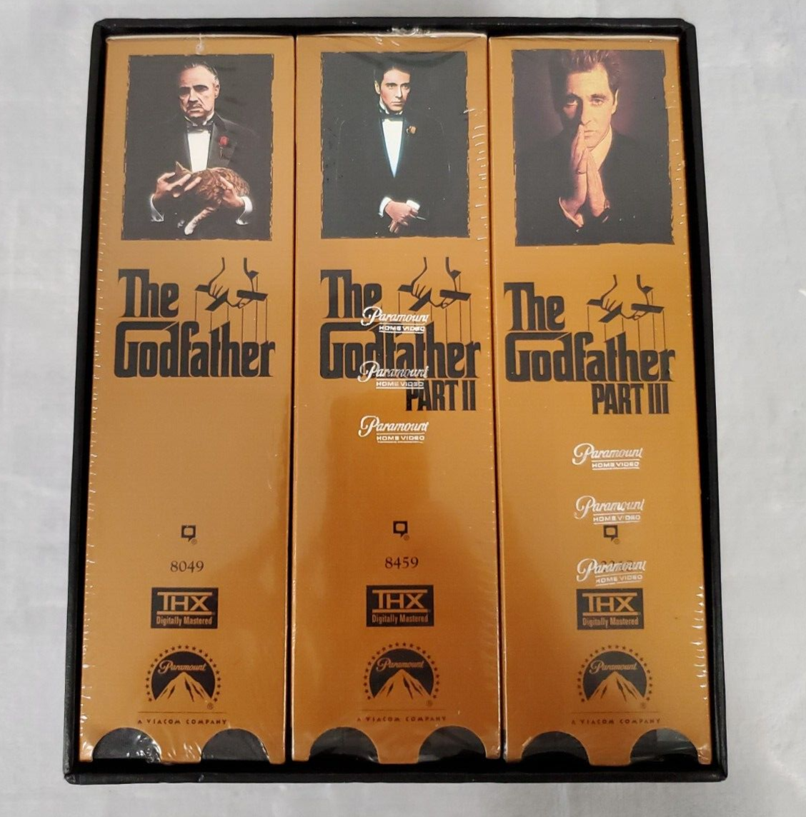 SEALED 1997 Godfather Trilogy VHS Set Al Pacino Marlon Brando