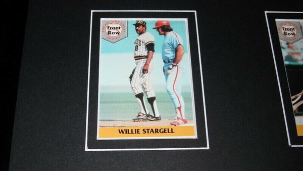 Willie Stargell Framed 16x20 Photo & Card Set Display Pittsburgh Pirates