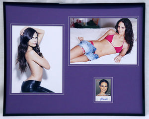 Jordana Brewster Signed Framed 16x20 Bikini Photo Set PANINI Fast & Furious