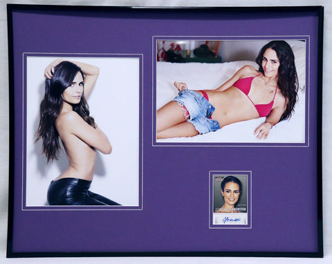 Jordana Brewster Signed Framed 16x20 Bikini Photo Set PANINI Fast & Furious