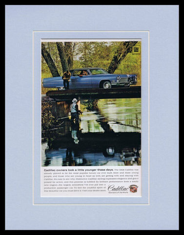 1968 Cadillac Framed 11x14 ORIGINAL Vintage Advertisement