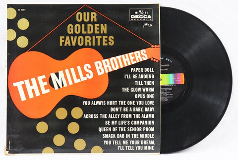 VINTAGE Mills Brothers Our Golden Favorites LP Vinyl Record Album DL4084