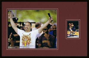 Tyronn Lue Signed Framed 11x17 Photo Display Cavaliers Champs Parade