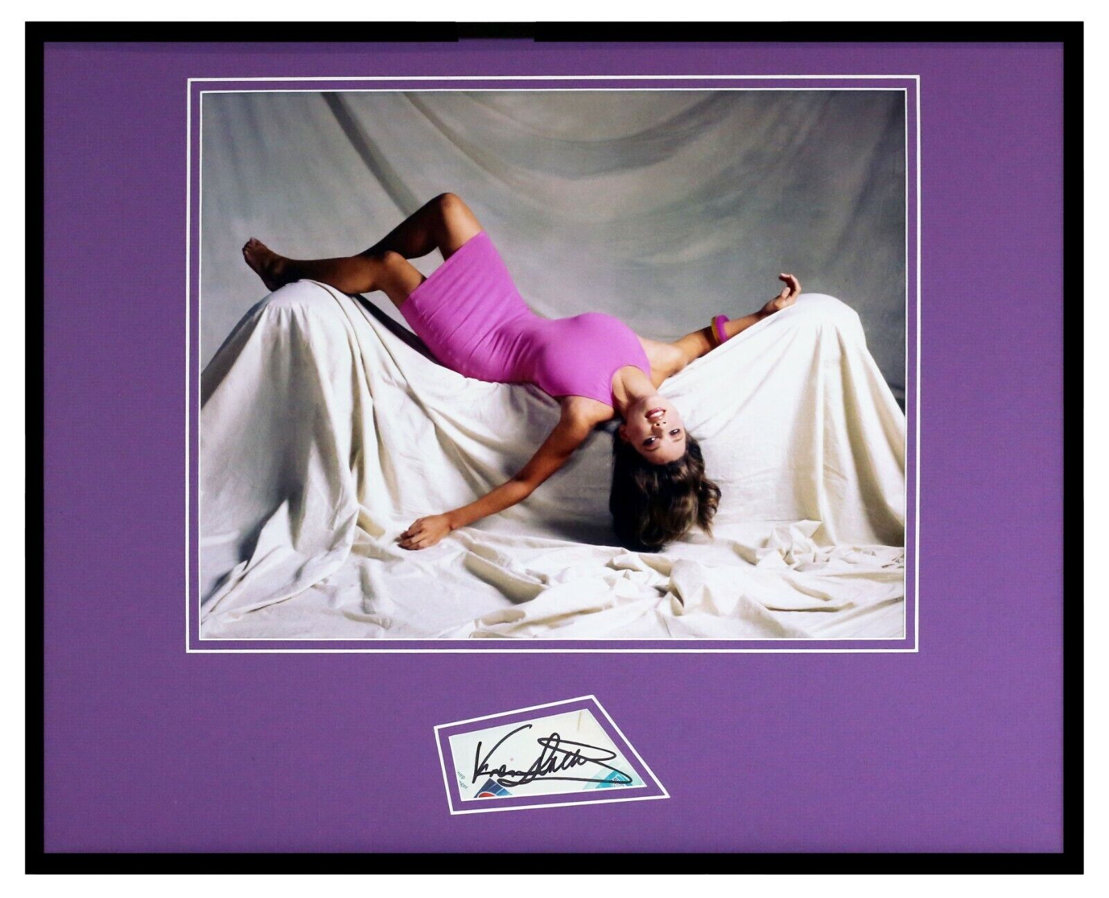 Vanessa Williams Signed Framed 16x20 Photo Display 