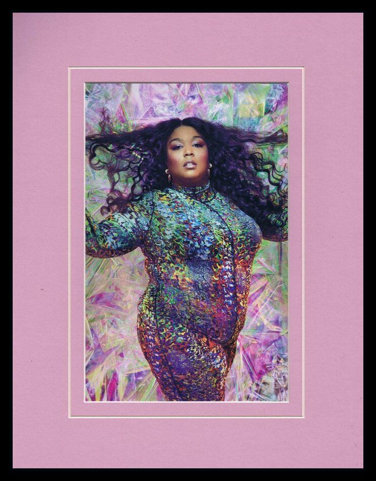 Lizzo 2020 Framed 11x14 Photo Display 