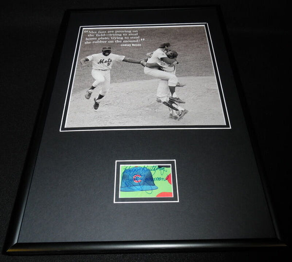 Jerry Koosman Signed Framed 12x18 Photo Display 1969 Miracle Mets