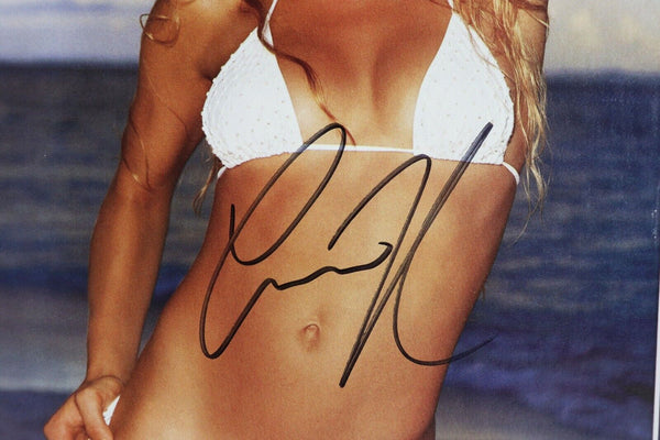 Anna Kournikova Signed Framed 16x20 Bikini Photo Set