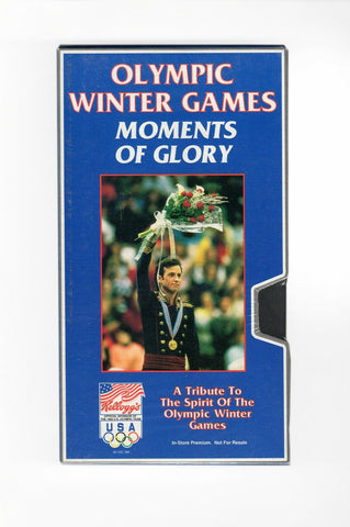 Kellogg's Olympic Winter Games Moments of Glory 1991 VINTAGE SEALED VHS Cassette