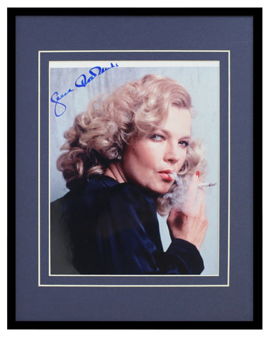 Gena Rowlands Signed Framed 11x14 Photo Display JSA Gloria