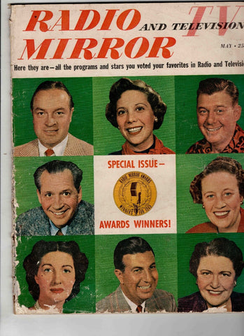 VINTAGE May 1959 Radio and TV Mirror Magazine Bob Hope