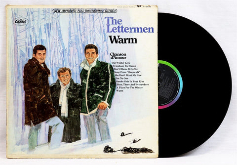 VINTAGE The Lettermen Warm LP Vinyl Record Album ST2633