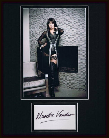 Musetta Vander Signed Framed 11x14 Photo Display Star Trek