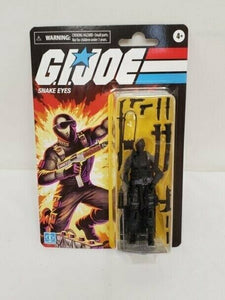 NEW SEALED 2020 GI Joe Retro Snake Eyes Action Figure Walmart Exclusive