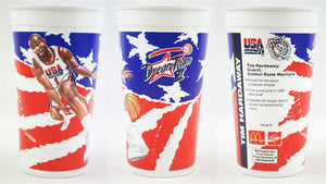 VINTAGE 1994 McDonald's / Coke Dream Team II Tim Hardaway Large Plastic Cup 