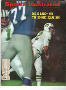 Aug 11 1969 Sports Illustrated Magazine Joe Namath Jets