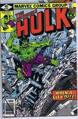 Incredible Hulk #237 ORIGINAL Vintage 1979 Marvel Comics 