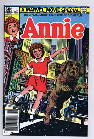 Annie #1 ORIGINAL Vintage 1982 Marvel Comics  